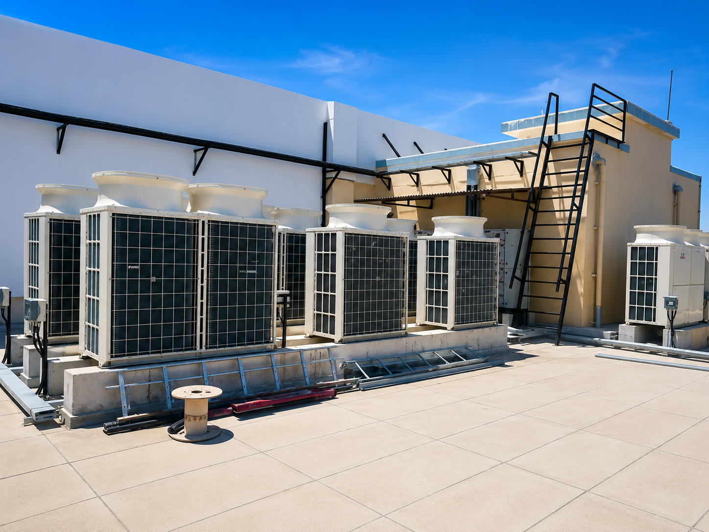 Air-conditioning and utilities support at ZenoVus Park